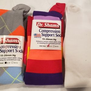 Compression knee-high socks size 9-11